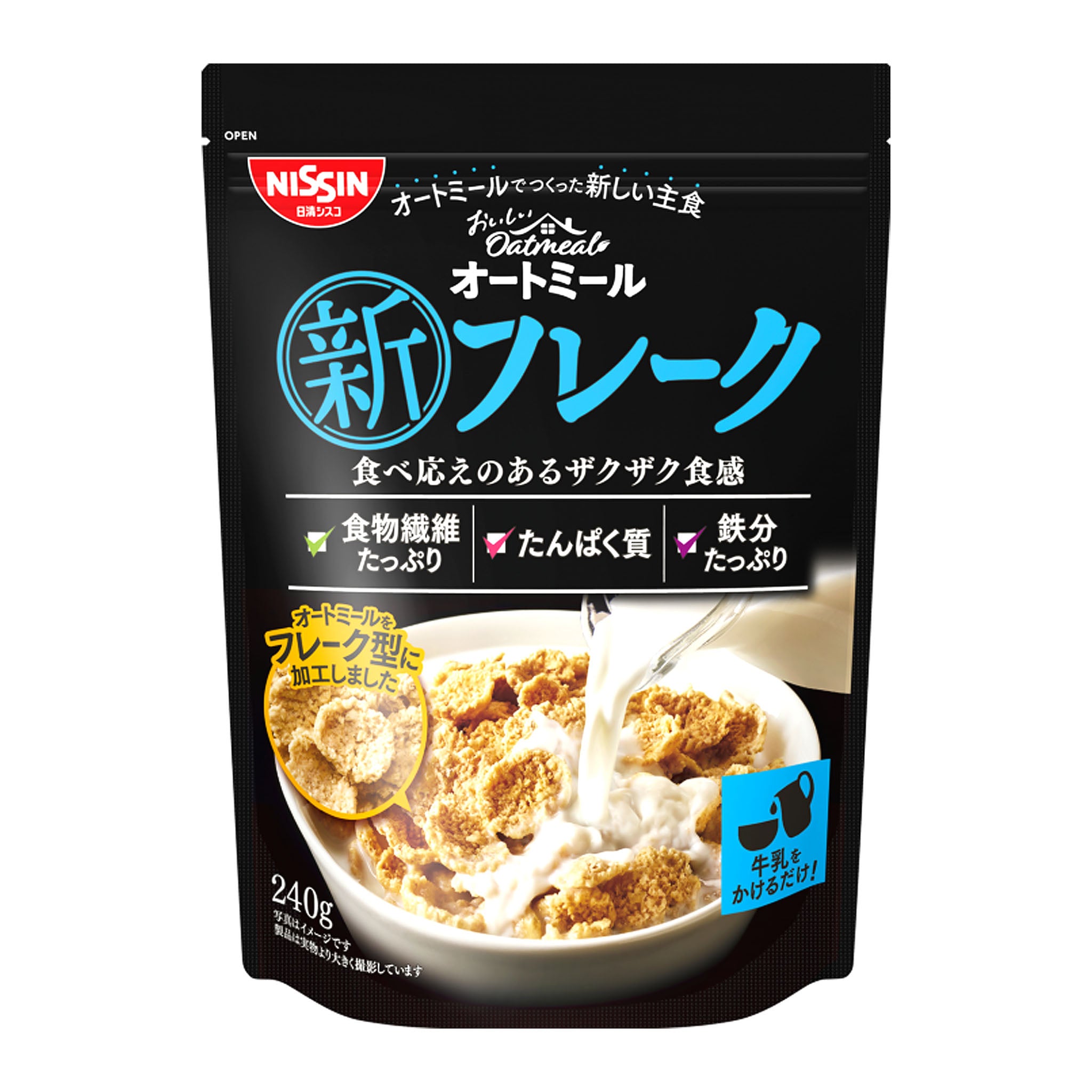 Nissin Cisco Oatmeal New Flakes
